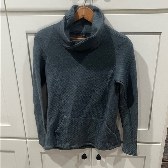 KUHL ATHENA PULLOVER SHIRT pewter green size medium - Picture 2 of 8